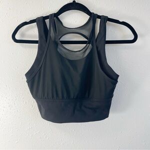 Black Women's Sports Bra
